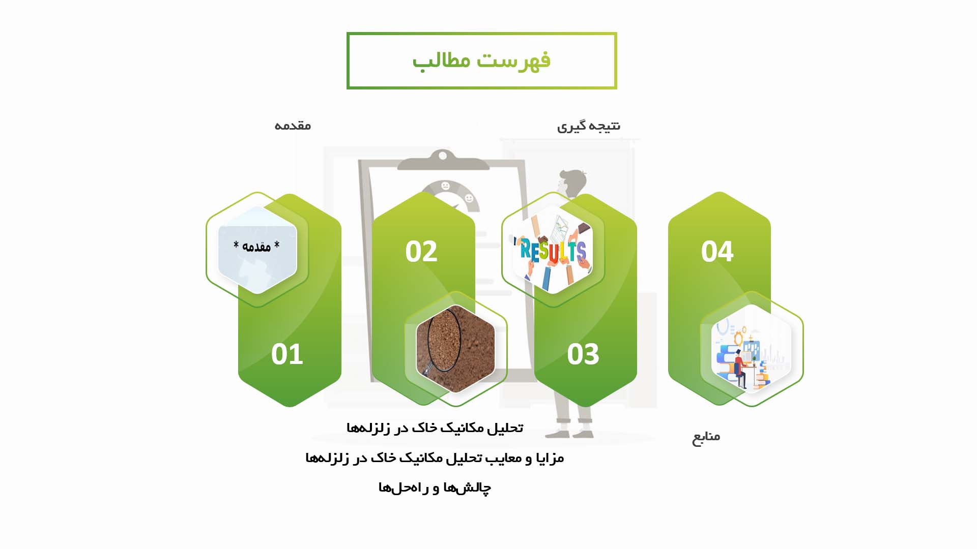 پاورپوینت در مورد تحلیل مکانیک خاک در زلزله‌ها